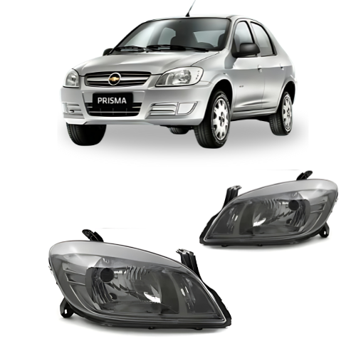 Farol Celta | Prisma | 2007 a 2015 | Cromo Cinza | Original Arteb