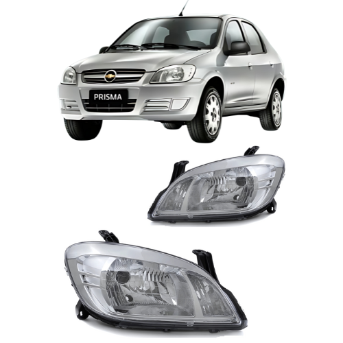 Farol Celta | Prisma | 2007 a 2015 | Cromado | Original Arteb