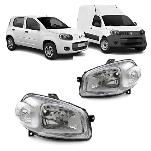 Farol Uno | Vivace/Way | 2010 a 2014 | Fiorino | 2010 a 2021 | Cromado | Original Arteb