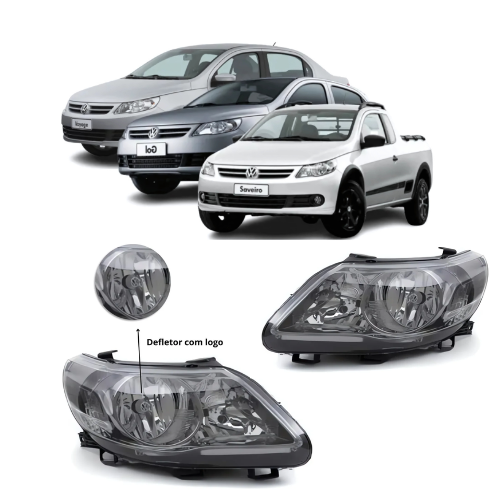 Farol Gol | Voyage | Saveiro | G5 | Cromo Onix | Original Arteb