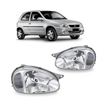 Farol Corsa | 2000 a 2010 | Carcaça Cinza