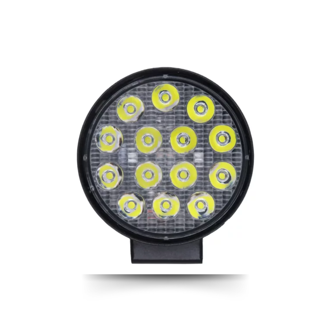 Farol De Milha | 14 Led Redondo
