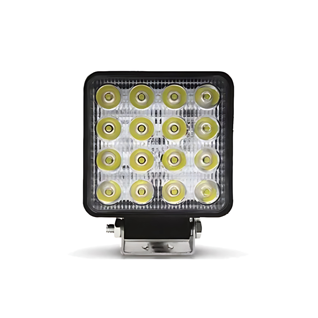 Farol De Milha | 16 Led Quadrado