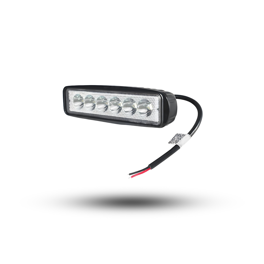 Farol De Milha | 6 Led Retangular(Mini Barra)