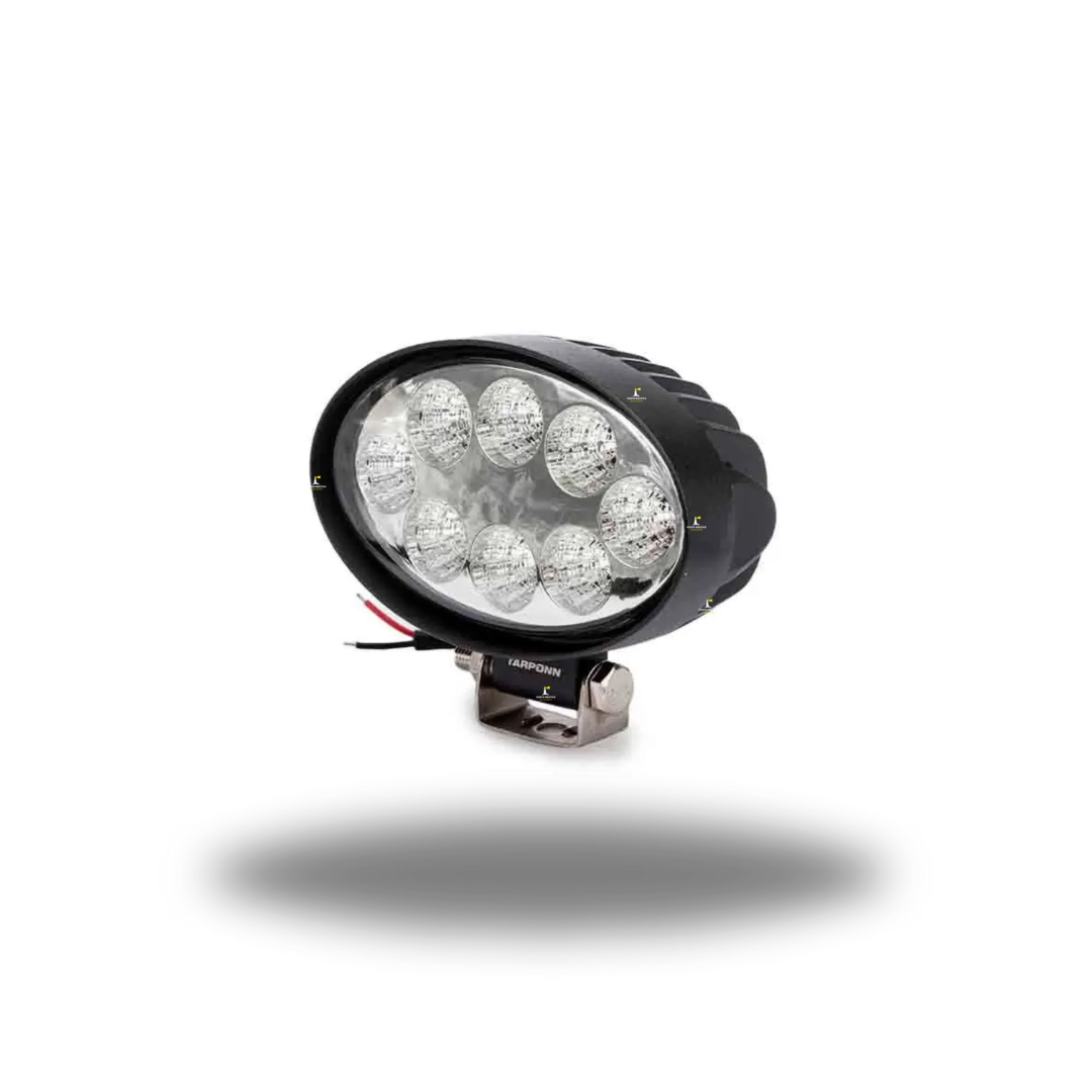 Farol De Milha | 8 Led Oval