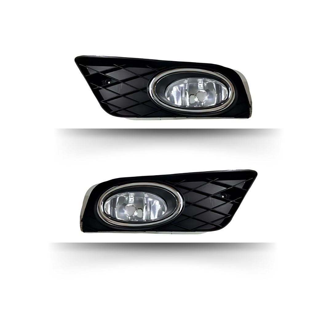 Farol De Milha | Civic 2012 a 2014 Com Aro Cromado