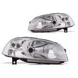 Farol | Palio | Siena | Strada | G4 | Máscara Cromada | Foco Simples | Original Magneti Marelli