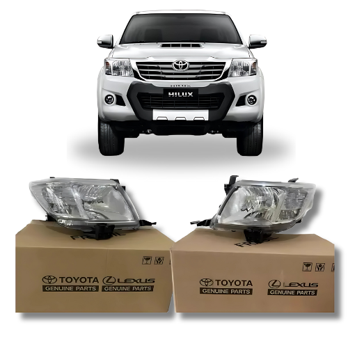 Farol Hilux | 2012 a 2015 | Sem Soquete | Original Toyota