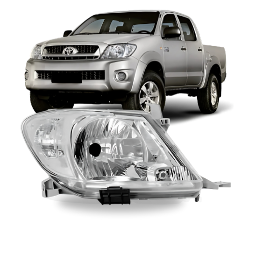 Farol Hilux | 2009 a 2011 | Sem Soquete | Original Toyota